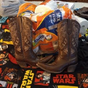 Rockin Leather boots